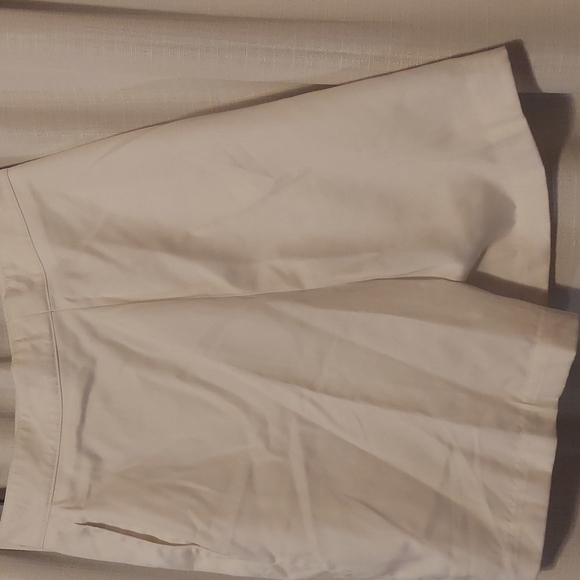 Women's vintage high-waisted white shorts - Picture 2 of 6